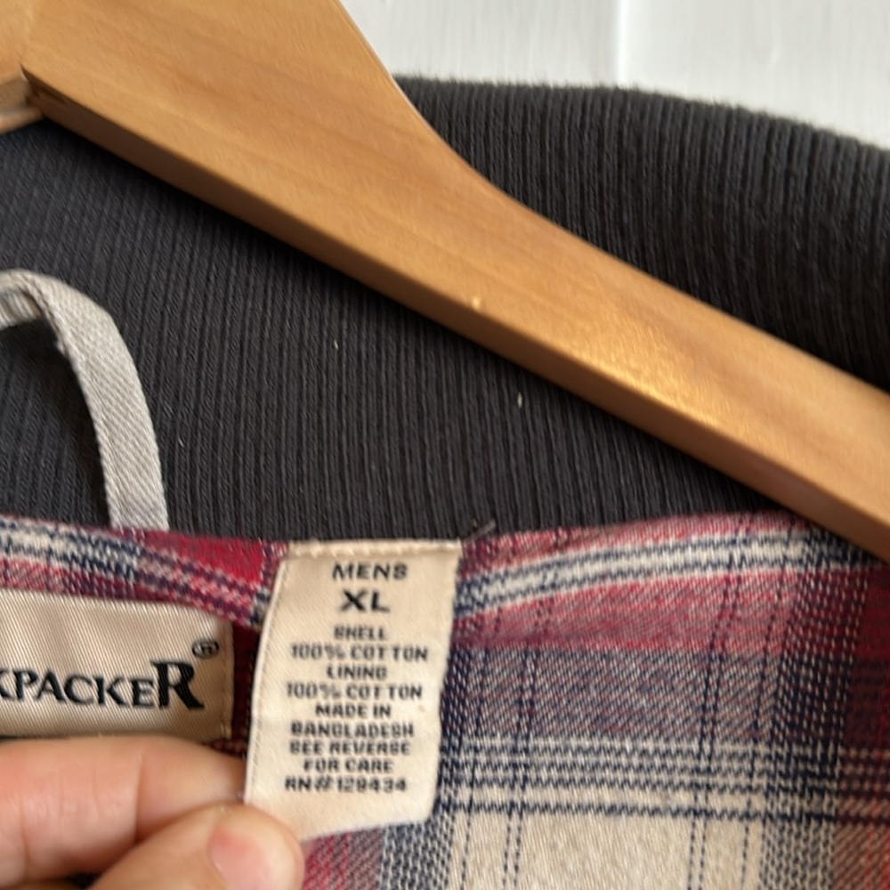 Backpacker lined canvas men spring jacket - Picture 7 of 10